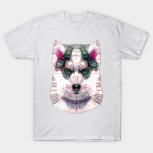 abstract husky puppie T-Shirt